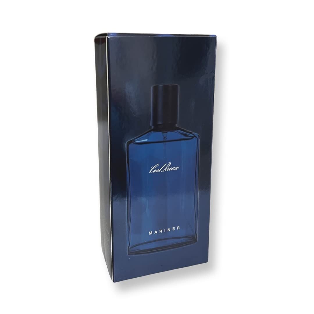 United Scents Cool Breeze Mariner rosemary note signals spicy depth.