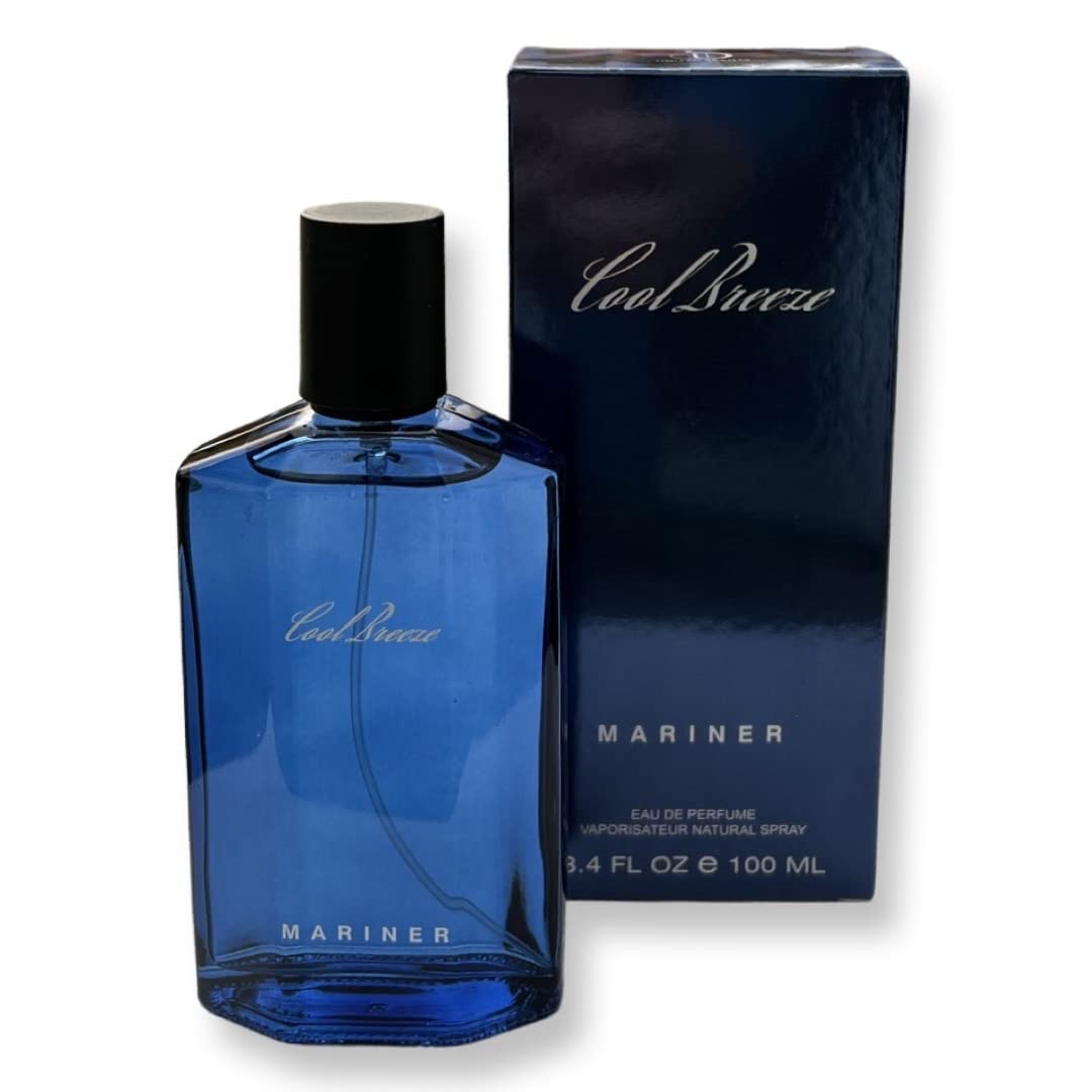 United Scents Cool Breeze Mariner seawater note evokes refreshing coastal vibes.