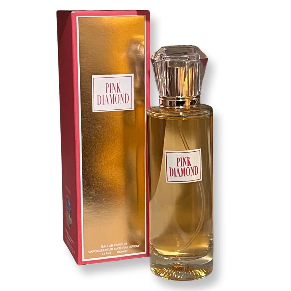 United Scents Pink Diamond bottle front view, highlighting elegant design for daily wear