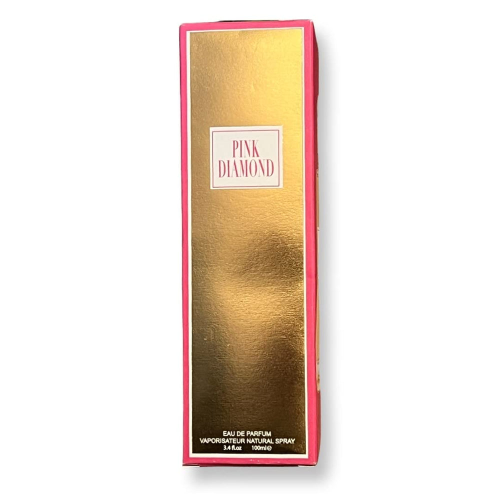 United Scents Pink Diamond bottle top, premium packaging for gifting or self-care