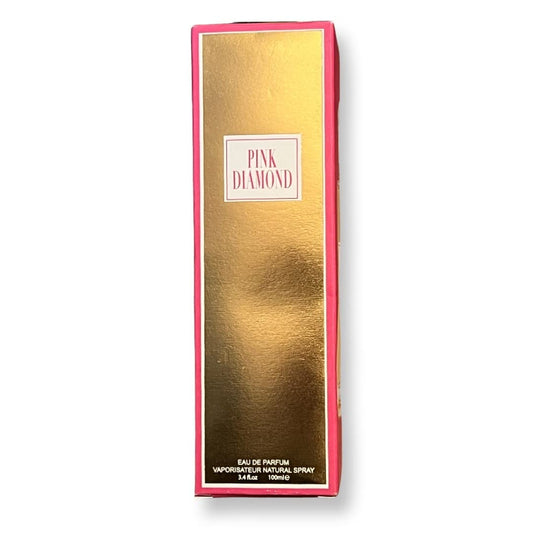 United Scents Pink Diamond bottle top, premium packaging for gifting or self-care