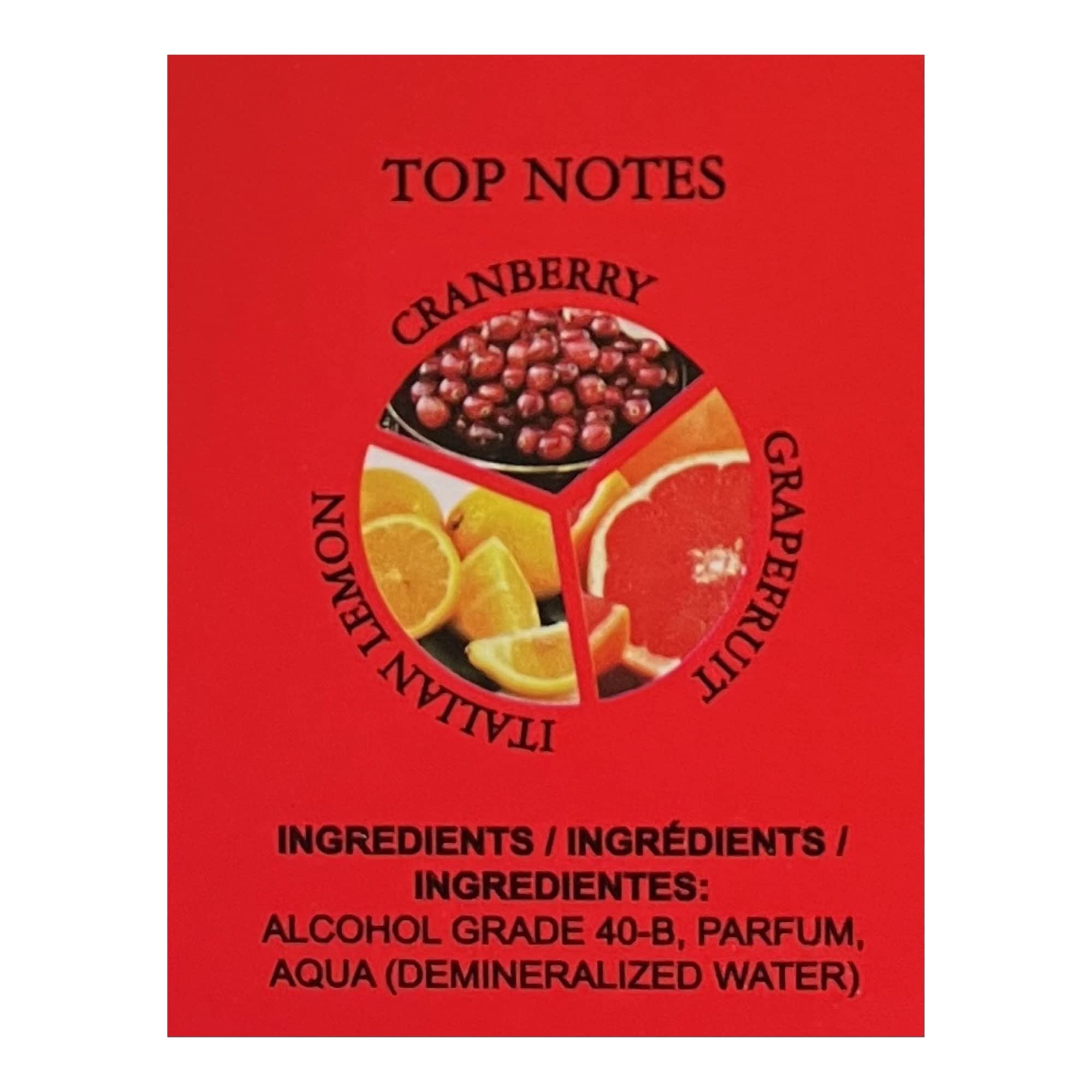 Lifestyle shot of United Scents Red Intense for evenings and events