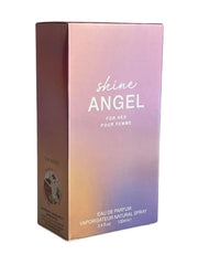 Mist from the Shine Angel spray evokes fresh, wearable moments for daily confidence.