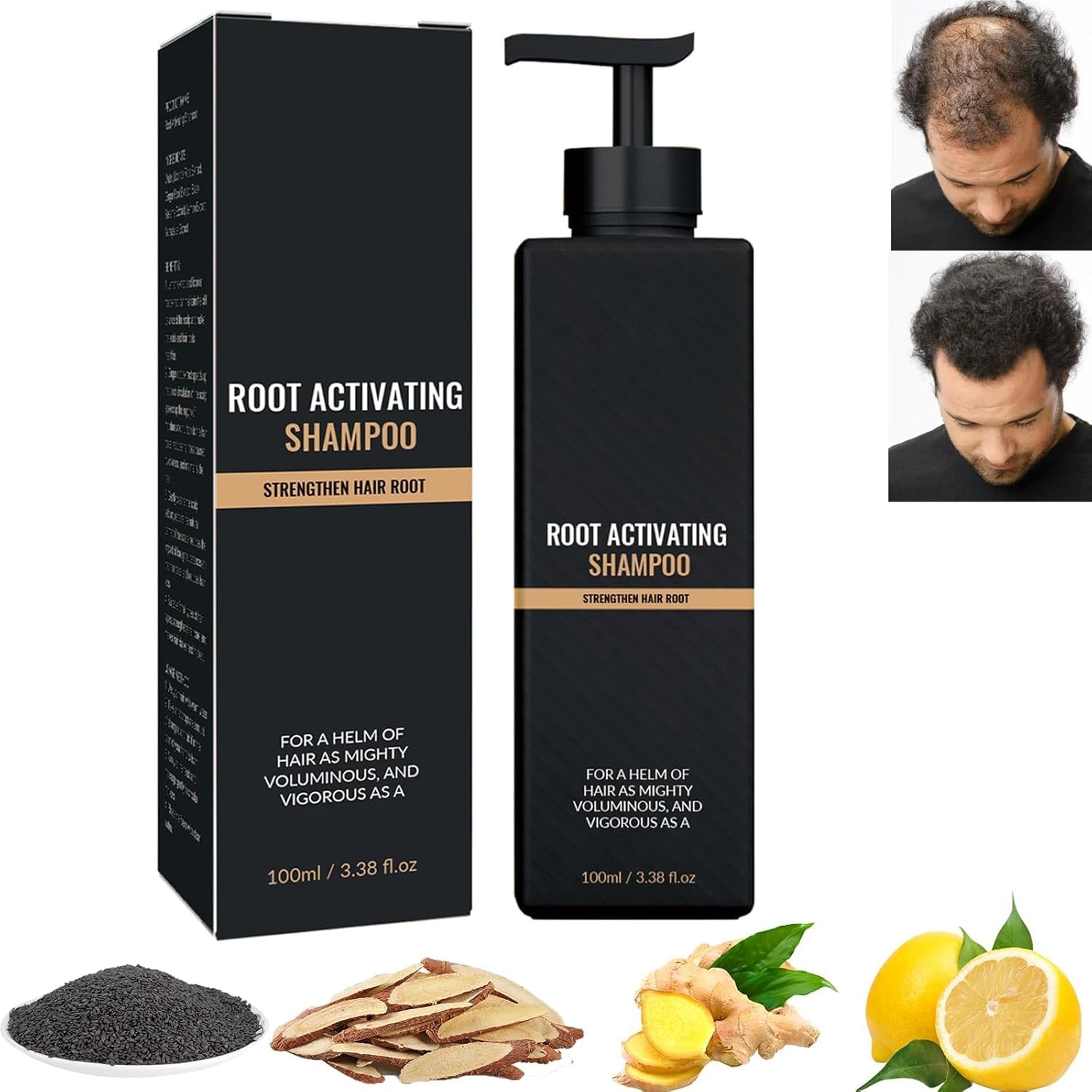 Root Color Shampoo UN UNITEDTIME Root Activator Shampoo – Hair Growth Root Activator for ...