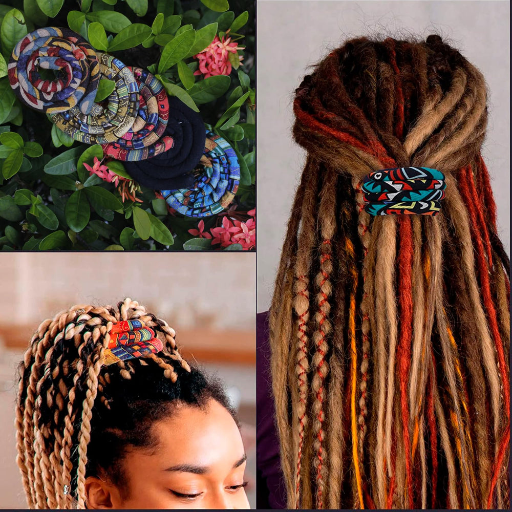 Universal Spiral Lock Hair Tie serves as a versatile dreadlock accessory for all genders