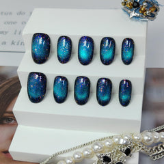 UNIYVOH Handmade press-on nails designed for natural fit and easy at-home use