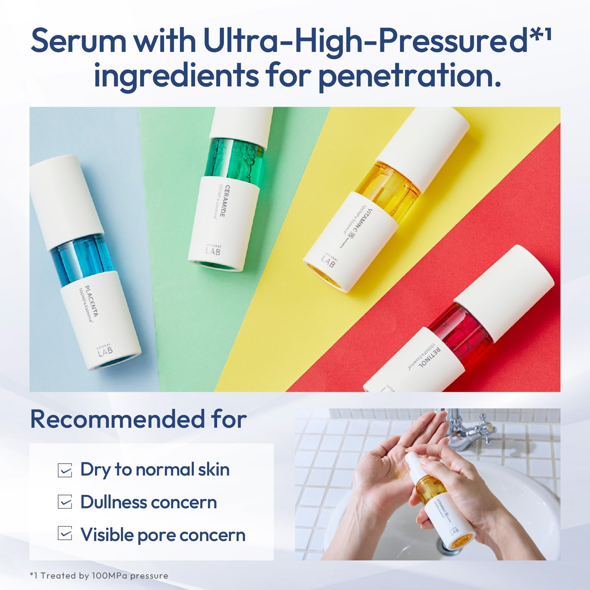Daily routine setup with serum applied before moisturizer for a glowing complexion