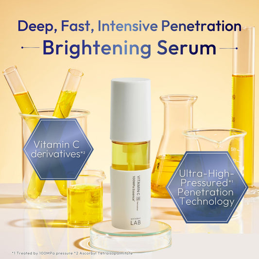 Close-up of serum texture highlighting lightweight, non-greasy absorption