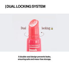 UNLEASHIA Sunset Dazzle Gloss Balm on-the-go glow for hydrated color.