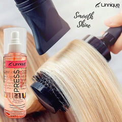Unnique Xpress Spray reduces drying time, saving precious minutes.