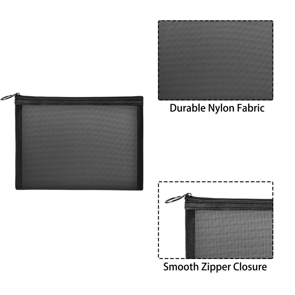 Unoutur transparent cosmetic bag ideal for quick access to brushes