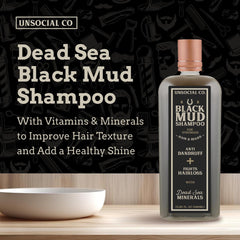 Unsocial Pomade shampoo foamy lather forming for fuller look