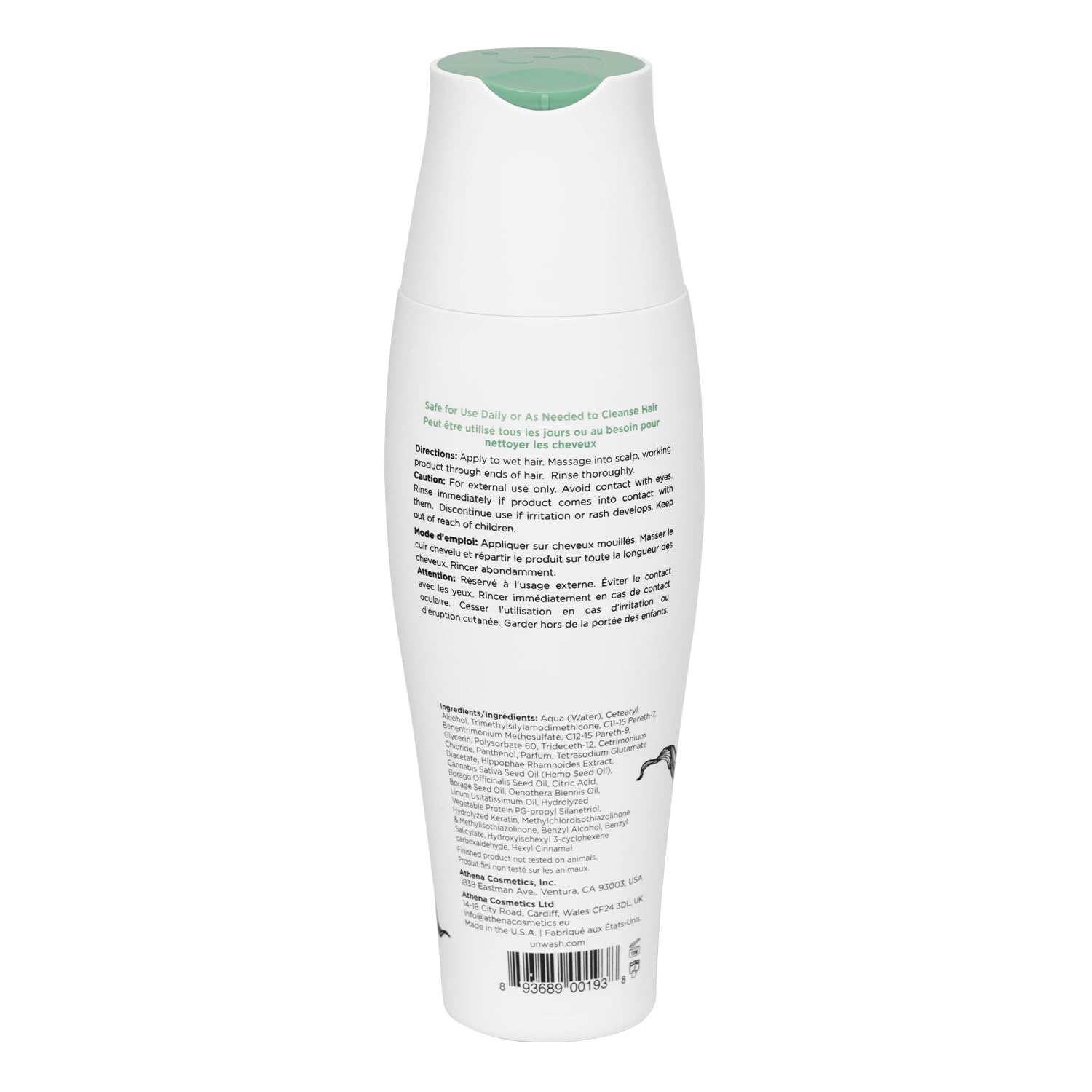 Close-up of the product on a bathroom shelf for easy shopping.