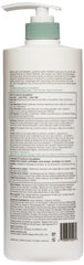 Unwash Bio-Cleansing Conditioner store display emphasizes hydrating, frizz-reducing curls.