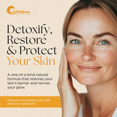 UpWellness ACV Secret cream jar closeup showing rich, nourishing texture.