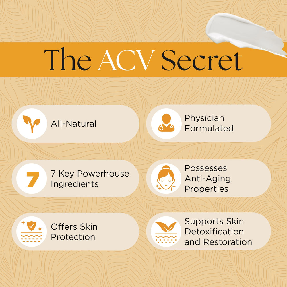 UpWellness ACV Secret natural ingredients label highlights plant-based care.