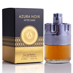 URBAN COLLECTION Azura Noir After Dark bottle showing premium packaging for evening wear