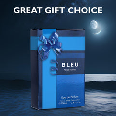 Urban Collection Bleu for Men application spray, easy to apply for balanced scent.