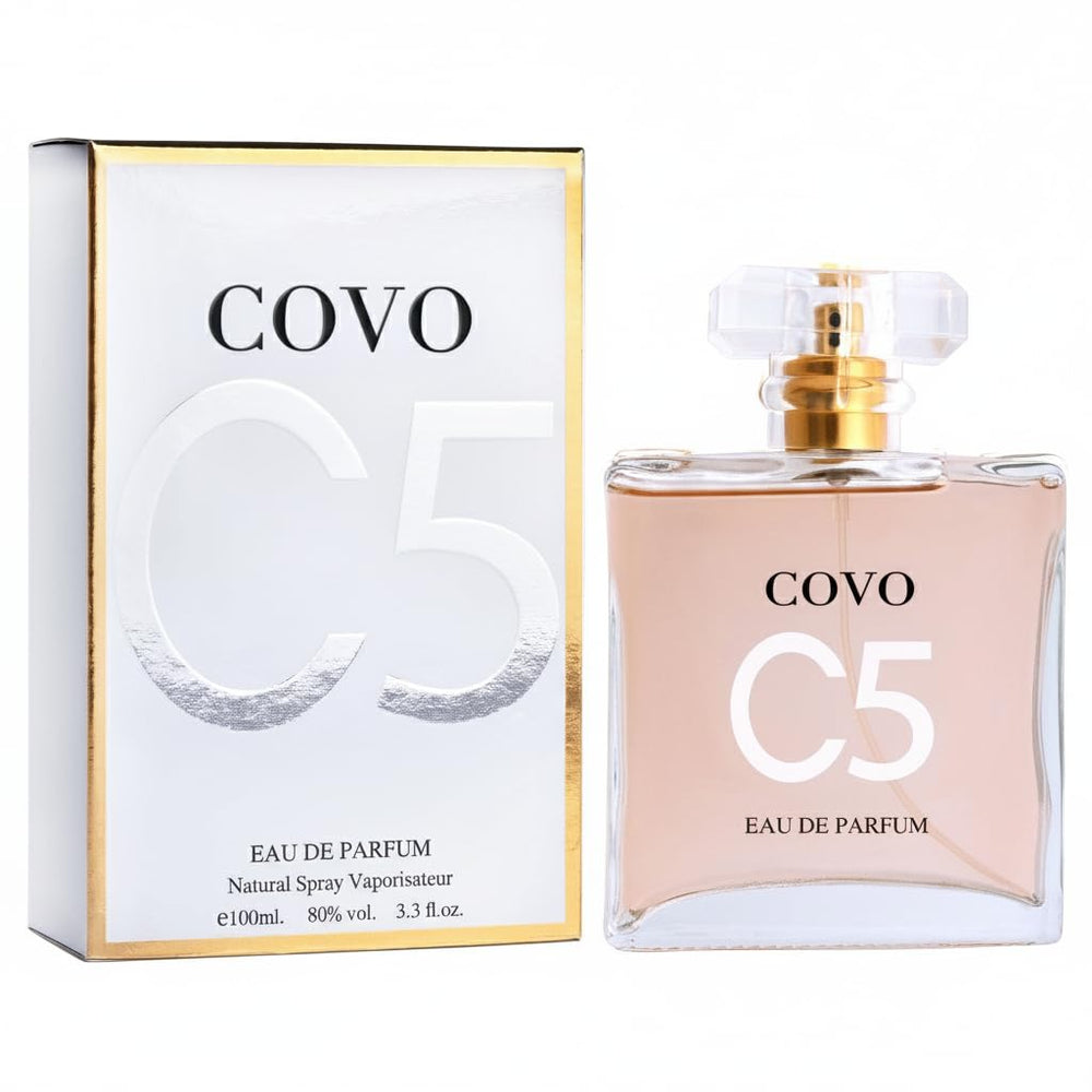 URBAN COLLECTION Covo C5 bottle close-up for everyday wear fragrance.