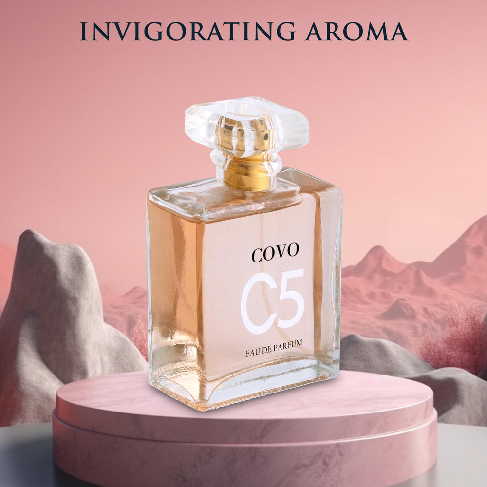 URBAN COLLECTION Covo C5 spray-mist captures fresh orange opening.