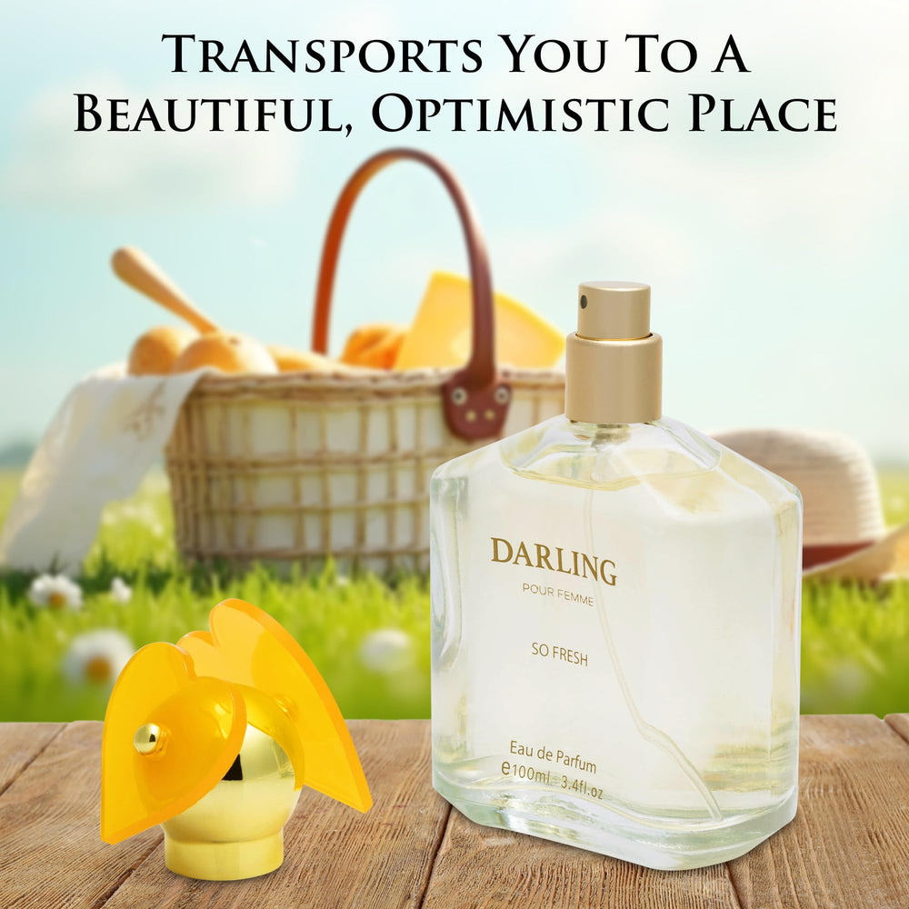 Urban Collection Darling 100ml bottle—sleek bottle for a refined vanity display.
