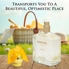Urban Collection Darling 100ml bottle—sleek bottle for a refined vanity display.
