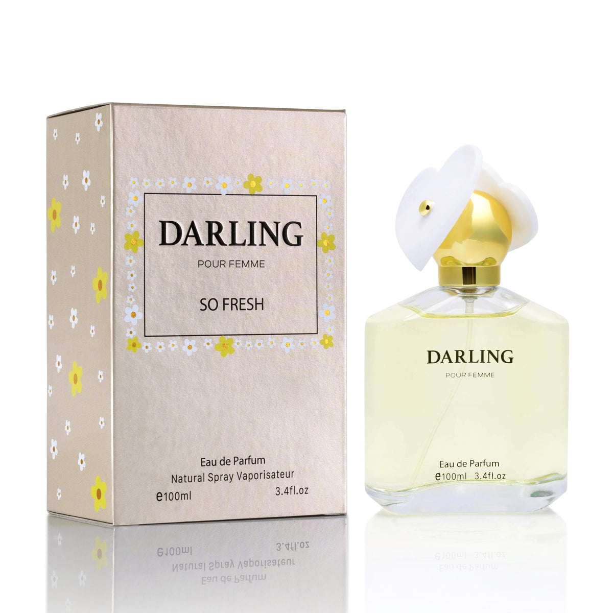 Urban Collection Darling So Fresh bottle front view, crisp everyday fragrance for women.