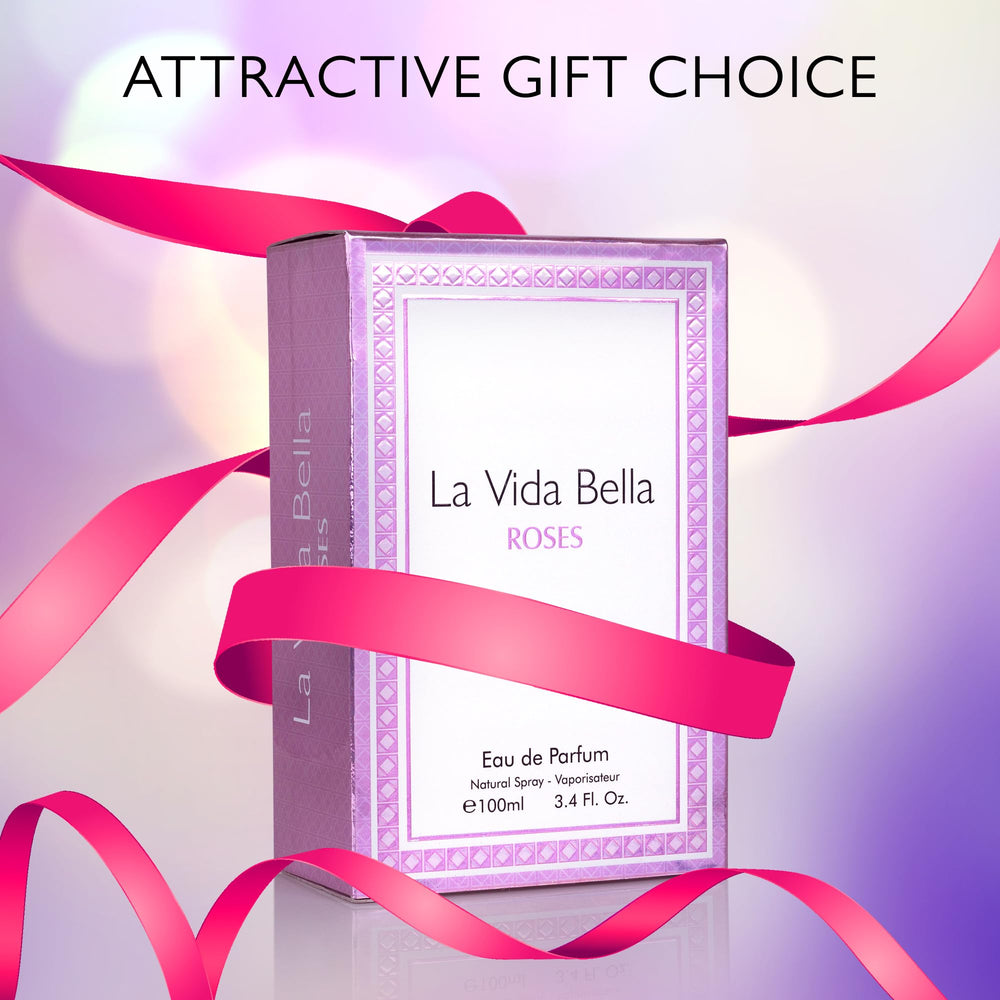 Urban Collection La Vida Bella Roses heart notes orange blossom emphasize elegance