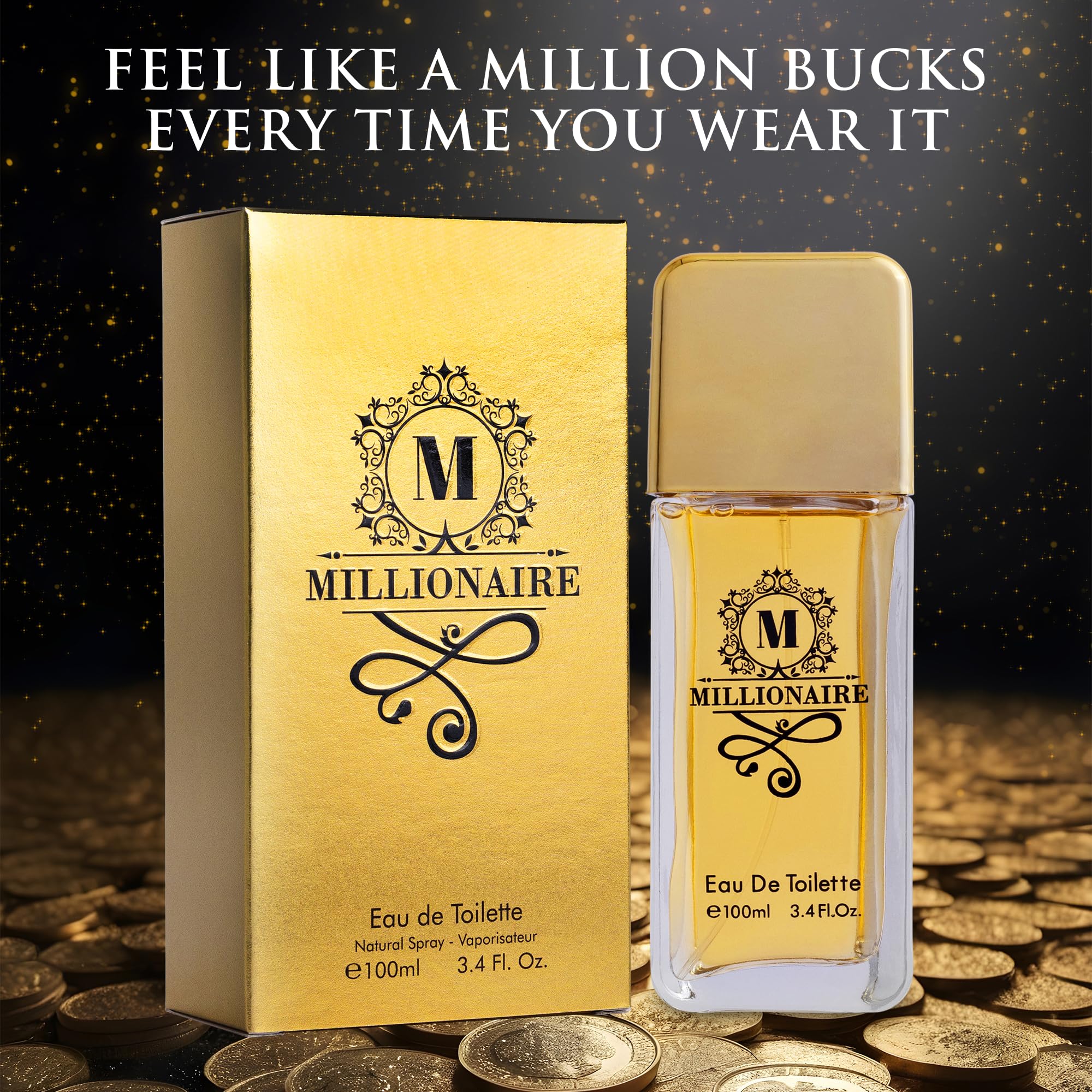 Heart notes of cinnamon and rose add warm sophistication