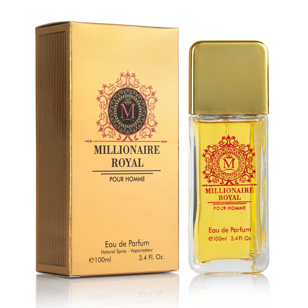 Urban Collection Millionaire Royal bottle front view, premium design for gifting.