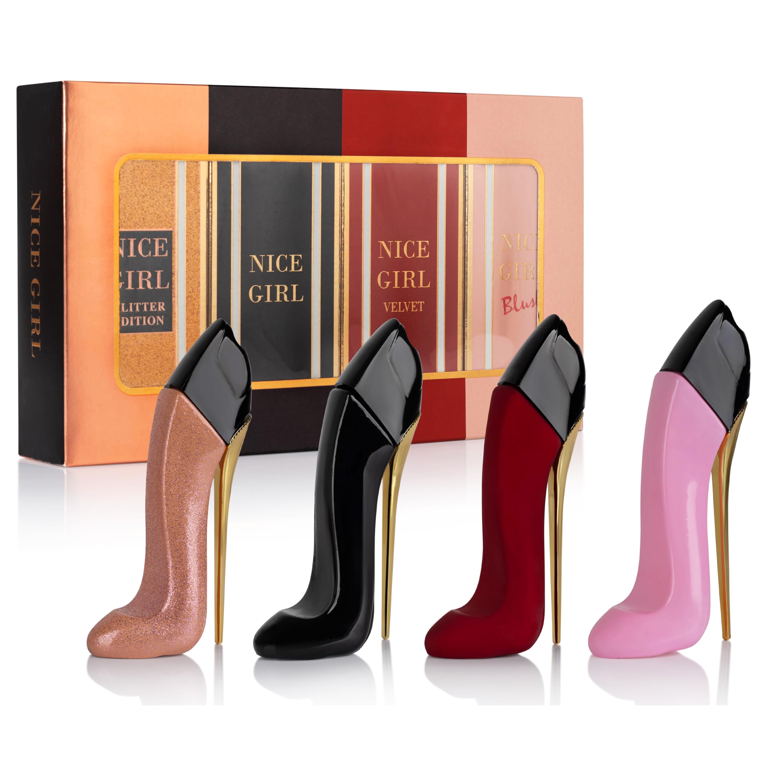 Urban Collection Nice Girl Original bottle closeup for versatile day-to-night allure.