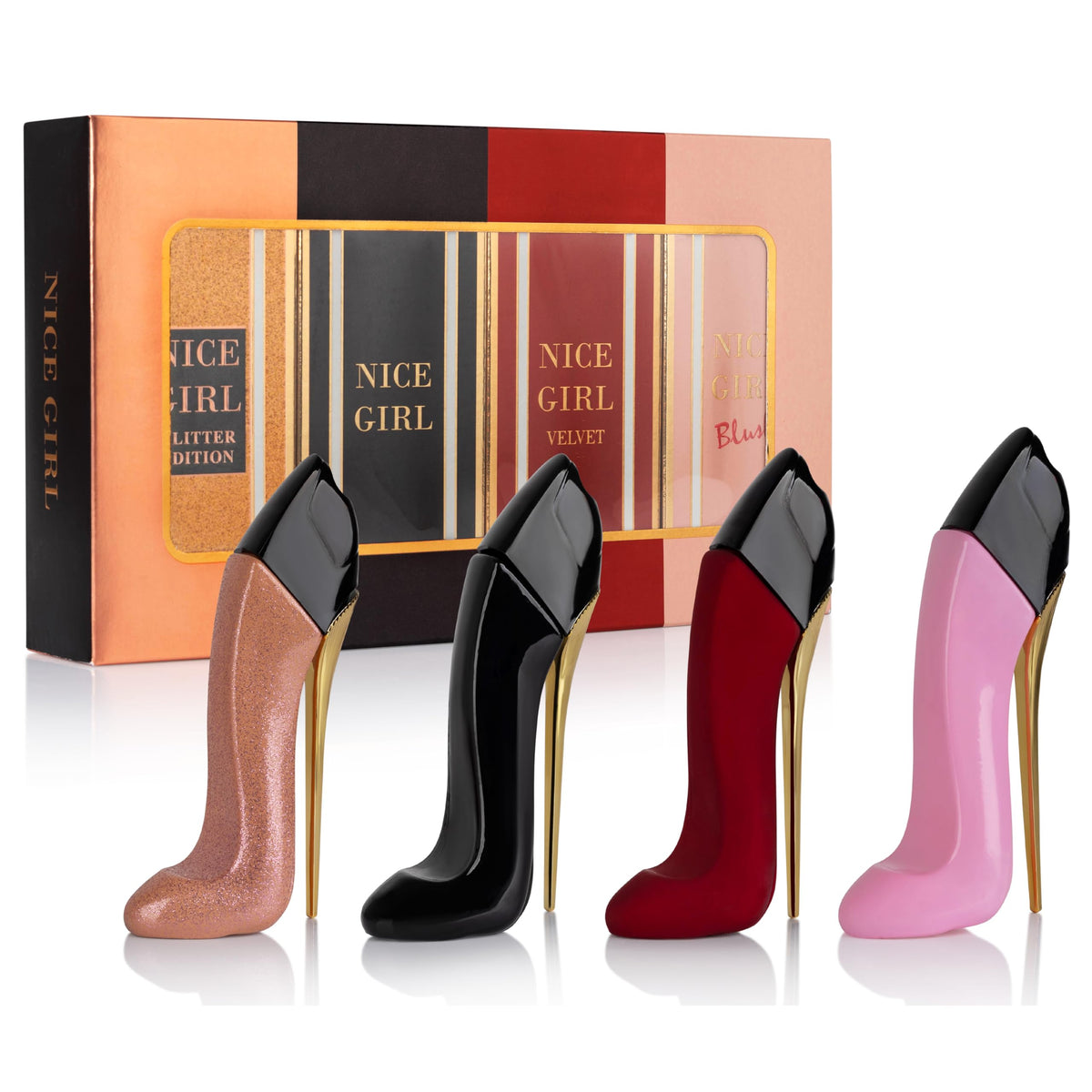 Urban Collection Nice Girl Original bottle closeup for versatile day-to-night allure.