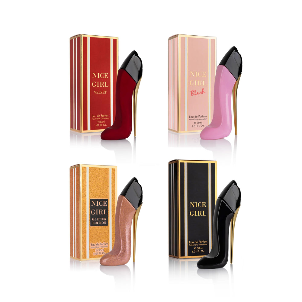 Urban Collection Nice Girl vanilla and tuberose notes close-up.