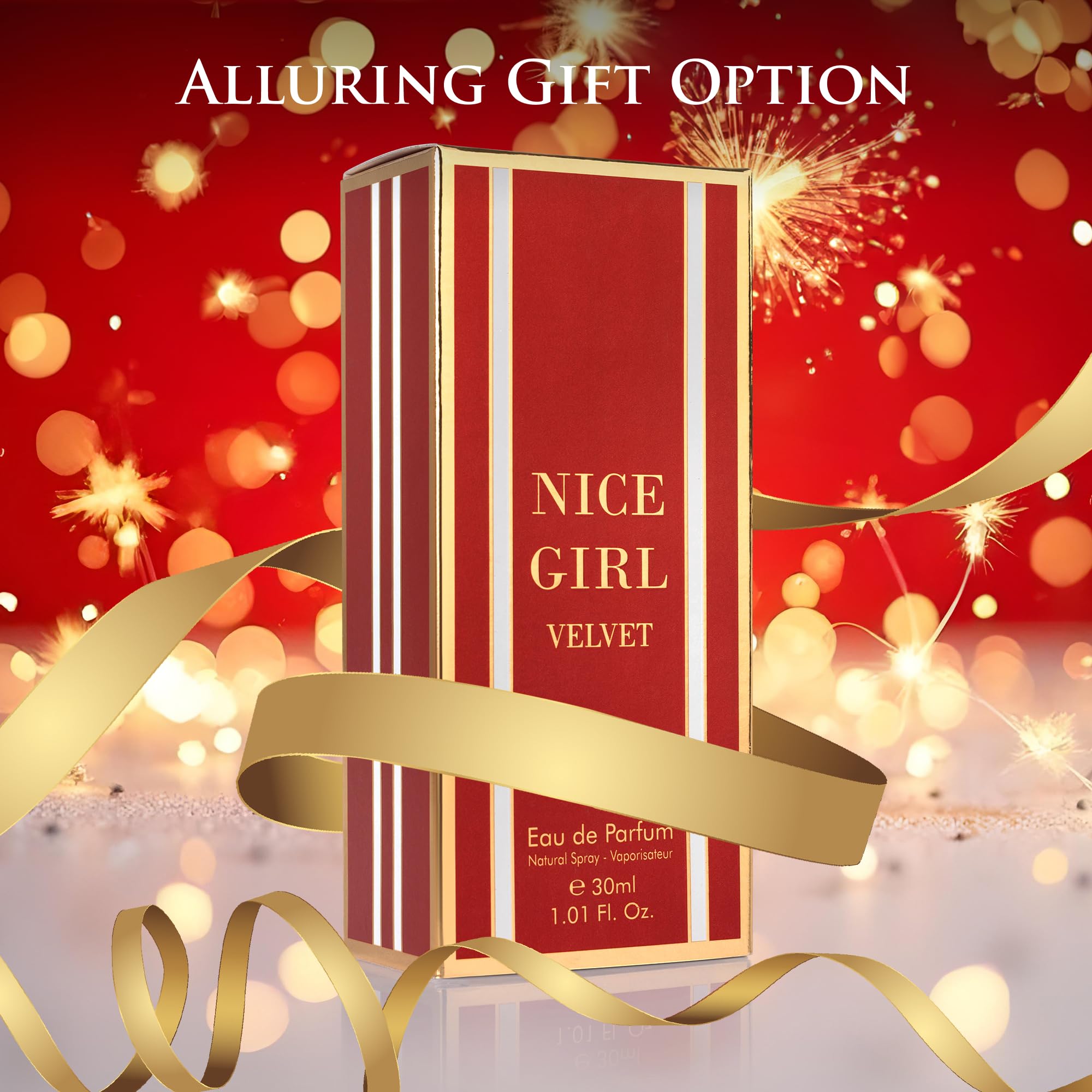 URBAN COLLECTION Nice Girl Velvet mist application for convenient on-the-go refresh.