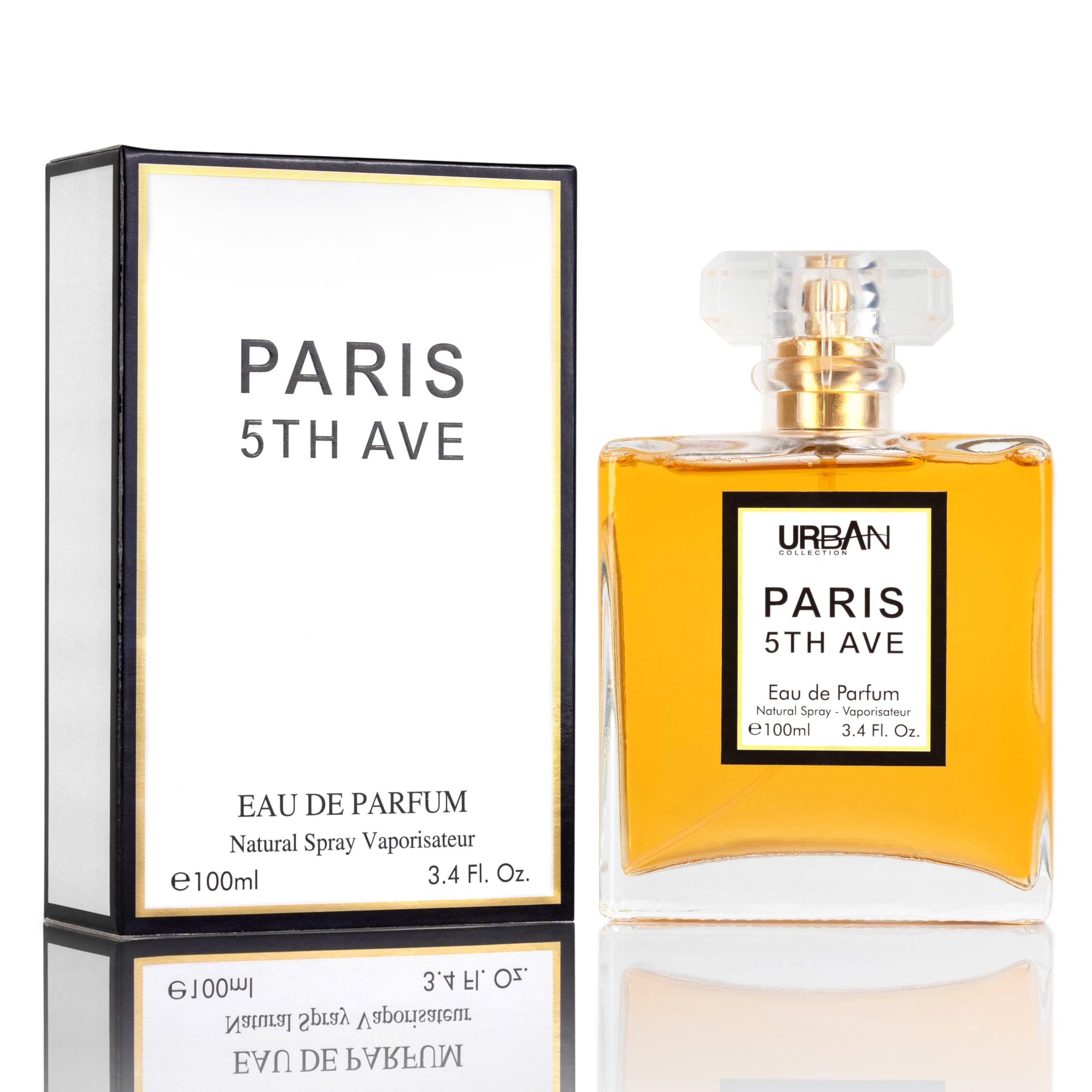 Urban Collection Paris 5th Avenue bottle-front, timeless elegance for daily wear.