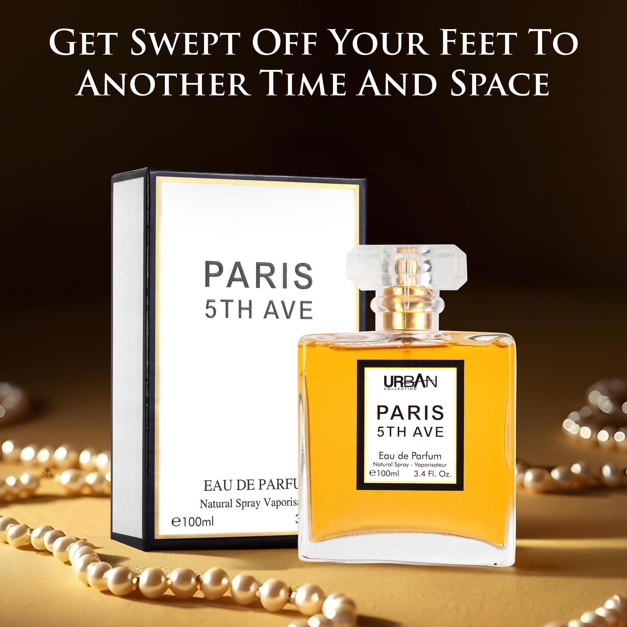 Urban Collection Paris 5th Avenue closeup-cap, refined aldehyde-forward bouquet.