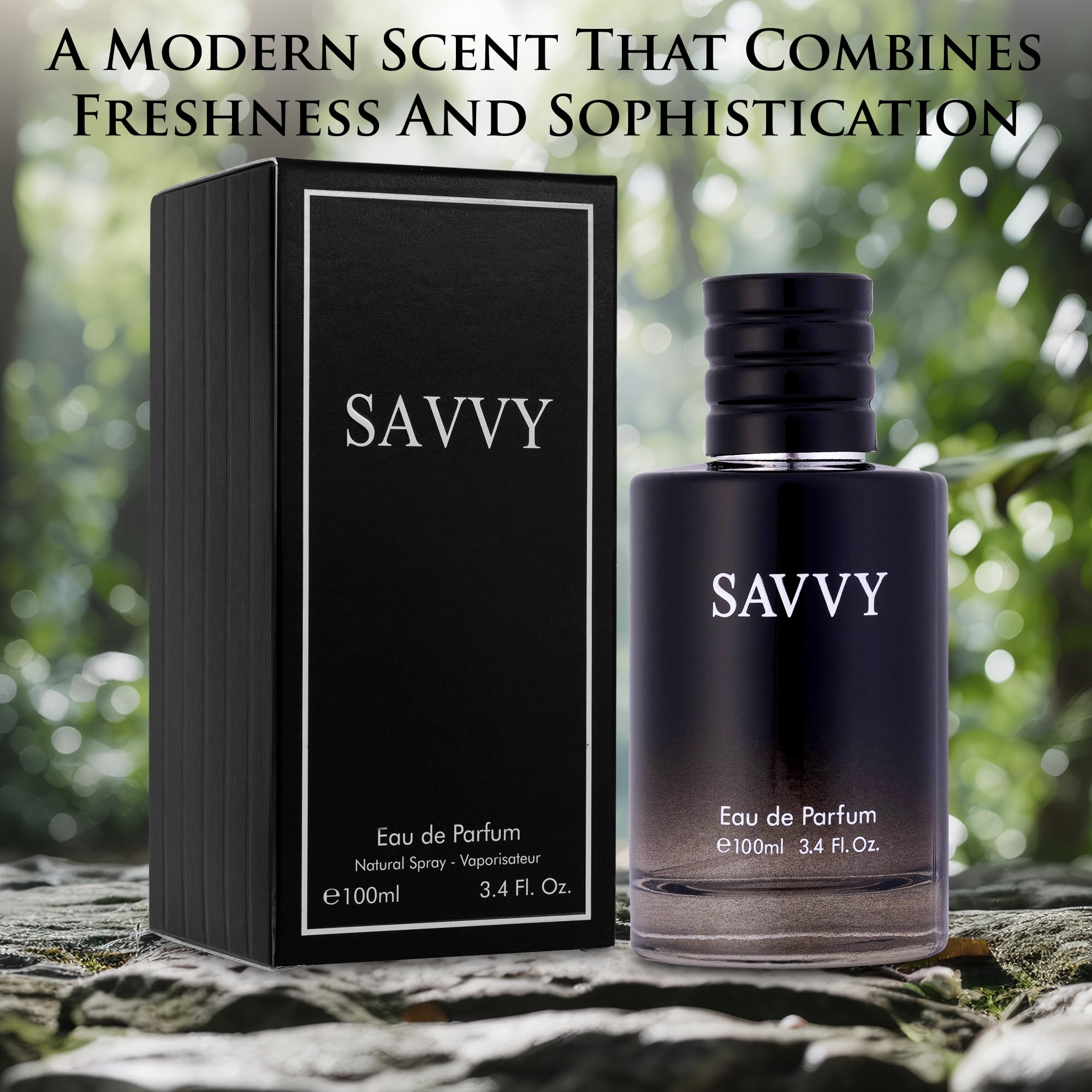 Urban Collection Savvy for Men 100ml box showcasing packaging and gift appeal