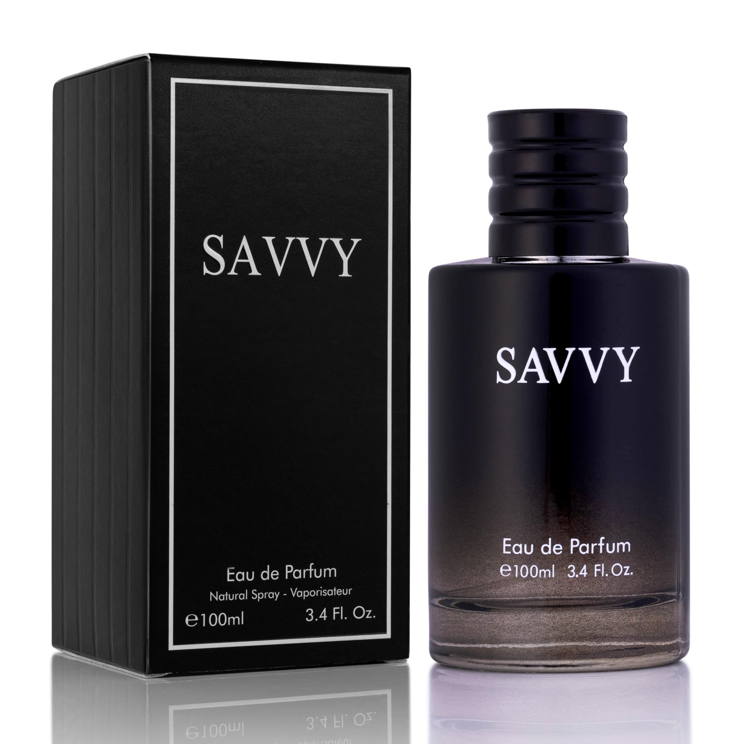 Urban Collection Savvy for Men bottle close-up highlighting premium scent profile