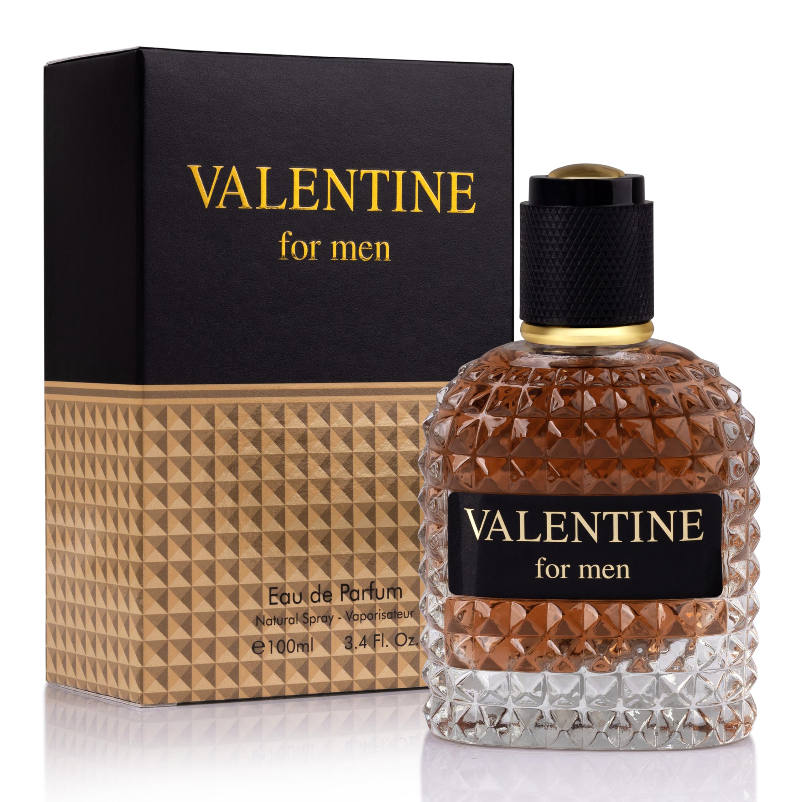 URBAN COLLECTION Valentine bottle front, sleek masculine design for daily wear.