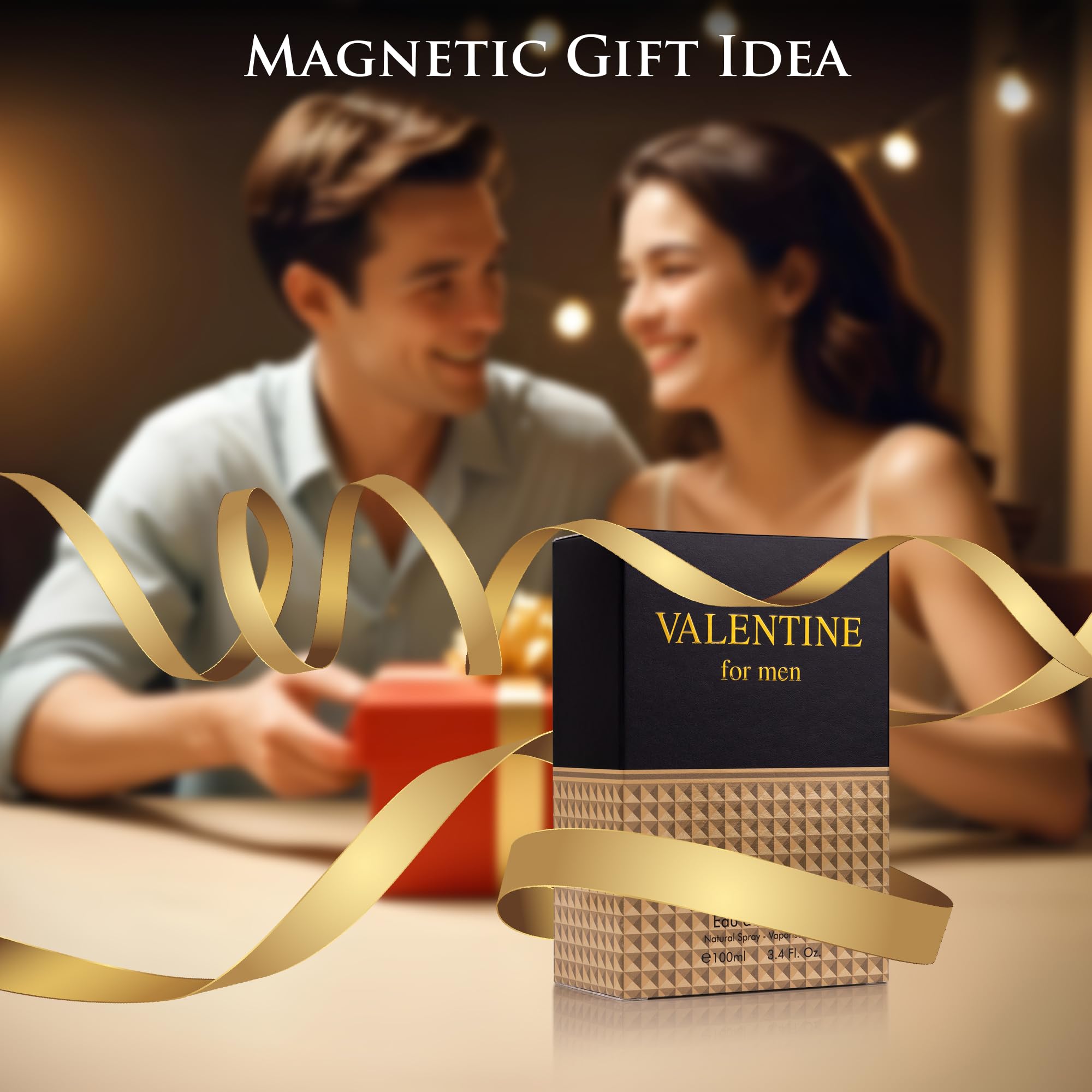 URBAN COLLECTION Valentine label graphic showcases elegant branding and premium ingredients.