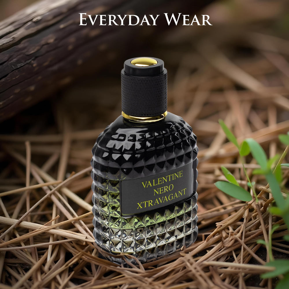 Urban Collection Valentine Nero Xtravagant bergamot note closeup evokes freshness