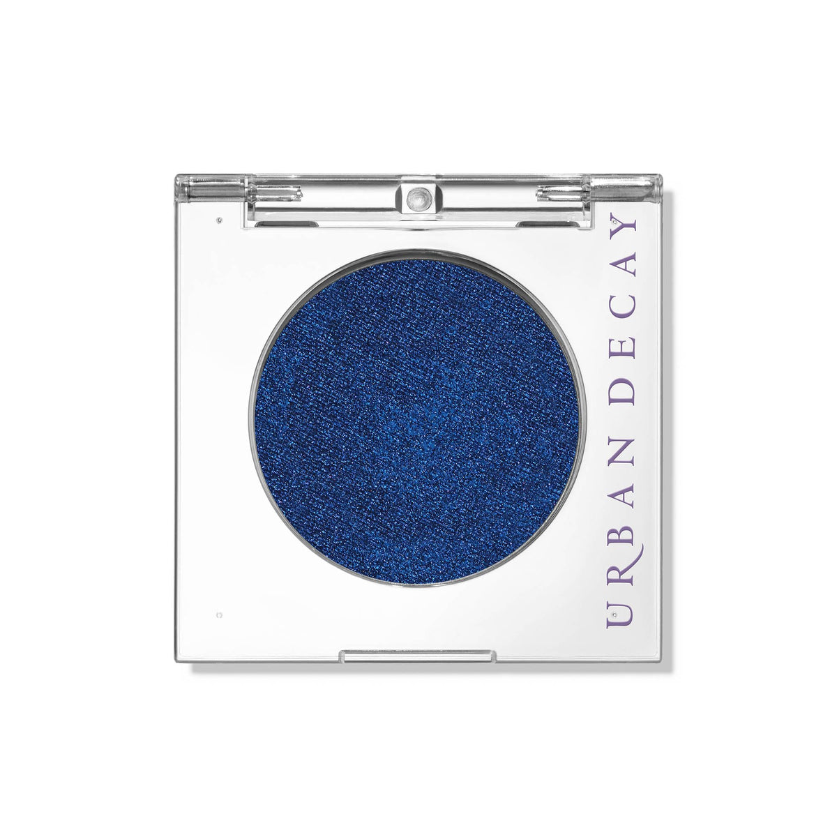 Urban Decay 24/7 Eyeshadow Single Charged deep blue shimmer in compact for bold color.