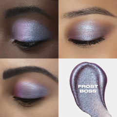 URBAN DECAY Frost Boss duo-chrome blue-lavender shimmer catches light beautifully.