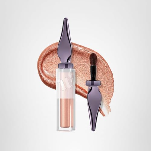 URBAN DECAY 24/7 Glaze-On formula swirl showing shimmering texture