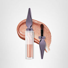URBAN DECAY 24/7 Glaze-On formula swirl showing shimmering texture