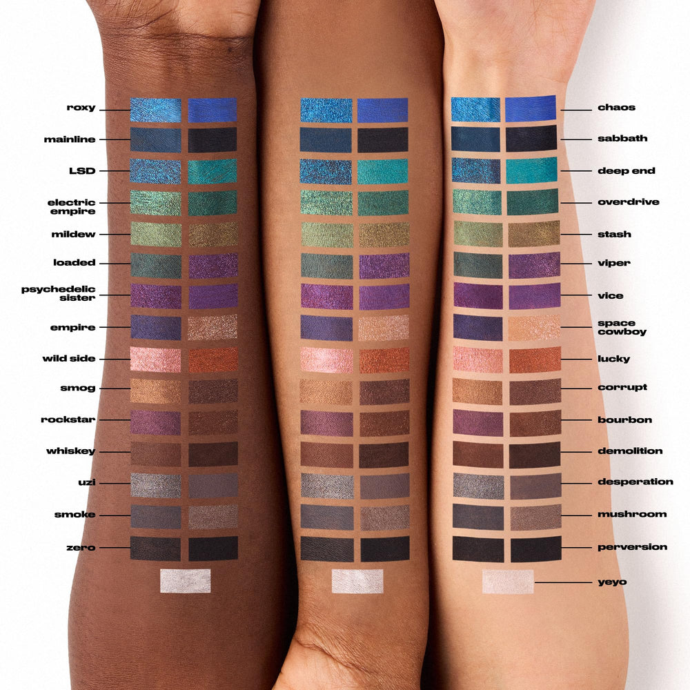 Urban Decay 24/7 Waterproof pencil packaging highlights travel-ready, all-day wear.