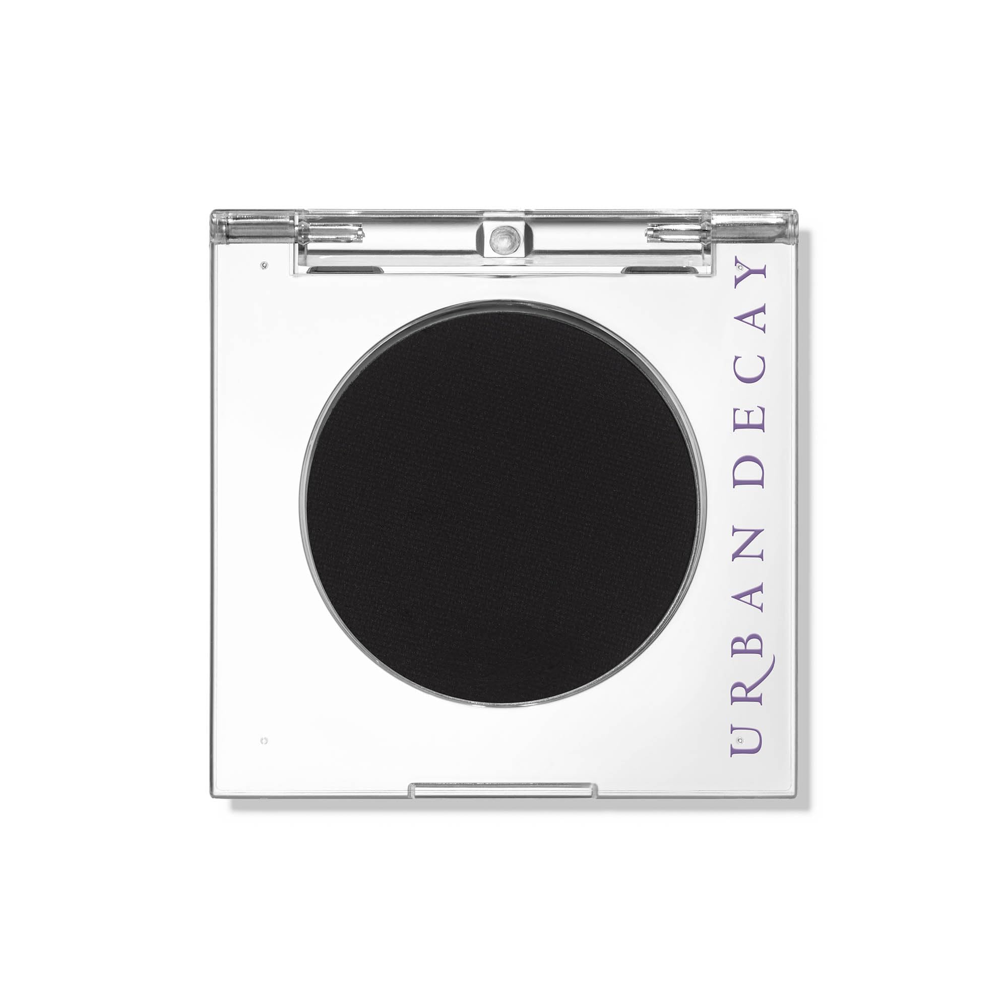 Urban Decay 24/7 Eyeshadow Blackout swatch showing deep matte pigment.