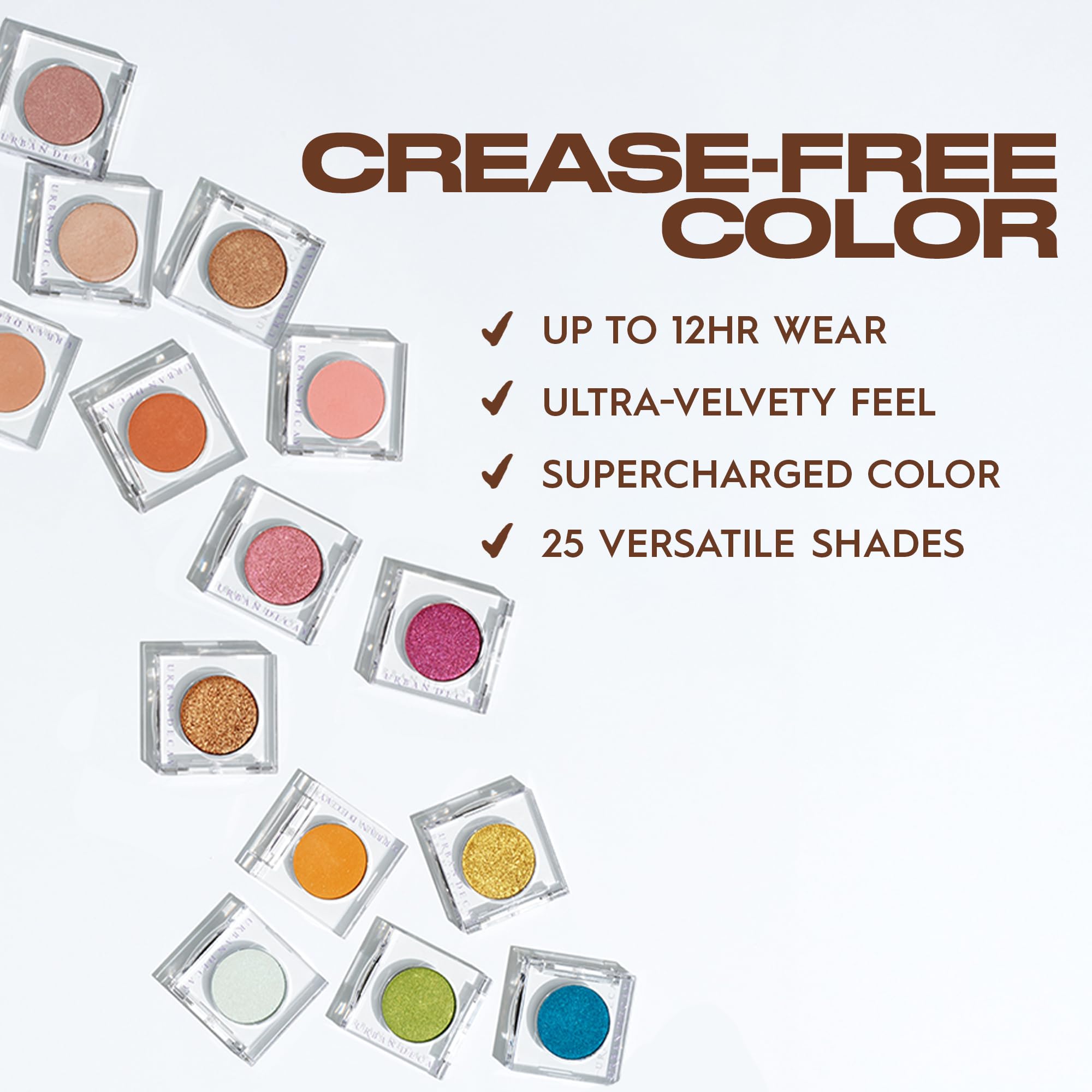 Urban Decay 24/7 Eyeshadow Single Introvert Peach Matte finger-application showing maximum payoff