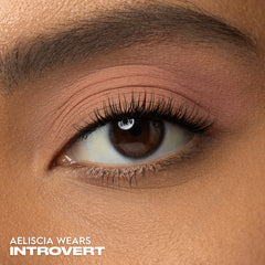 Urban Decay 24/7 Eyeshadow Single Introvert Peach Matte pan showing compact design for easy on-the-go touch-ups