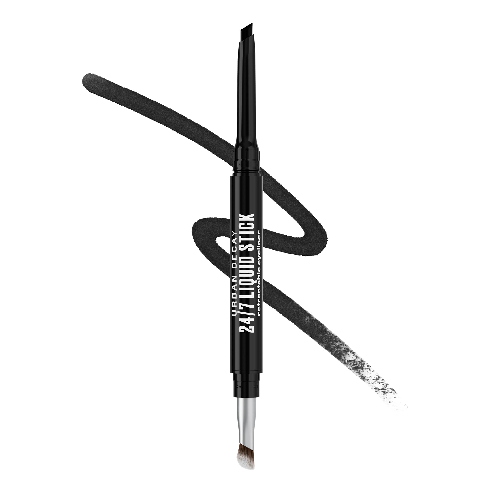 Urban Decay 24/7 Liquid Stick Melted Onyx retractable tip for bold, precise lines.